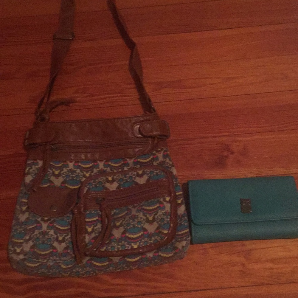 Owl purse and wallet